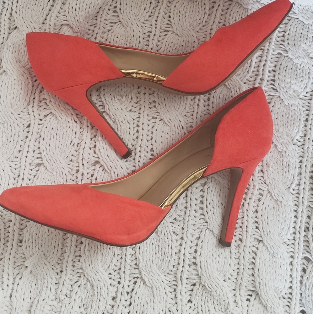 Merona Orange Heels